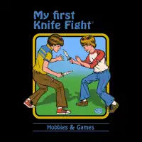 My First Knife Fight T-Shirt - design
