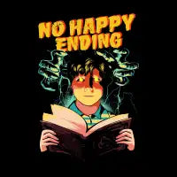 No Happy Ending T-Shirt - design