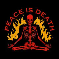 Peace is Death - design