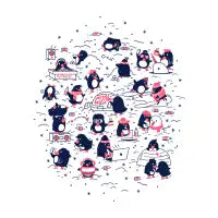 Penguin Party - design