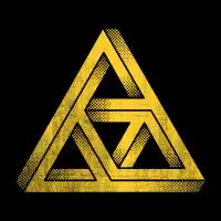 Penrose Triforce (Black Variant) - design