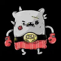Pillow Fight Champion - design