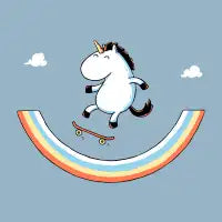Rainbow Skate - design