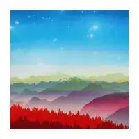 Red morning - design