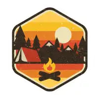 RETRO CAMPING - design