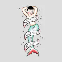 Sailor Merman Tattoo - design
