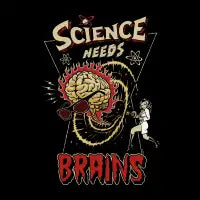 Science Needs Brains - design