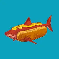 SharkDog with Mustard - design