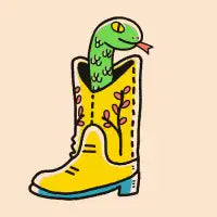 Snake in My Boot - design