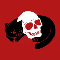 Spooky Cat Notebook - design