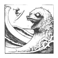 Summer Monsters and Good Vibes Creatures T-Shirt - design