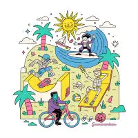 Summerween Paradise - design