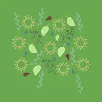 Sun, Leaves and Rain - design