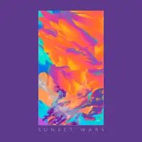 Sunset Wars Shower Curtain - design