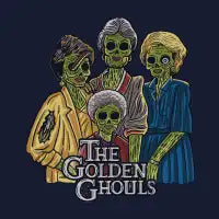 The Golden Ghouls T-Shirt - design