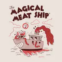 The Magical Meat Ship T-Shirt - design