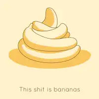This Shit is Bananas Hat - design