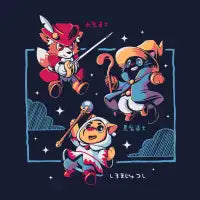 Three Little Mages - design