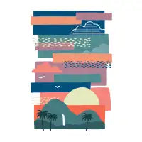 Tropical Skies T-Shirt - design