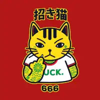 Unlucky Cat T-Shirt - design
