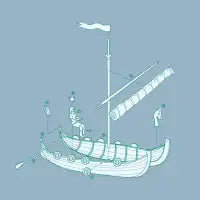 Vikings are just Swedish Pirates T-Shirt - design