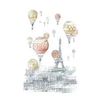 Voyages Over Paris - design