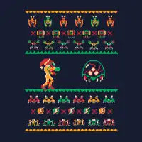 We Wish You A Metroid Christmas - design