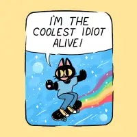 COOLEST IDIOT - design