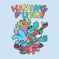 HAVING FUN - design