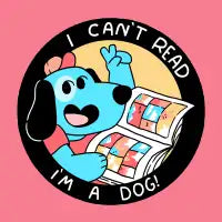 I CAN'T READ! - design
