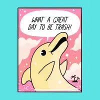 TRASH DOLPHIN - design