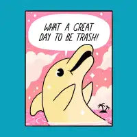 Trash Dolphin - design