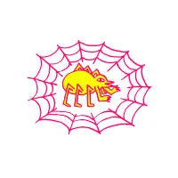 Neon Spider - design