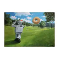 Robot Golf - design