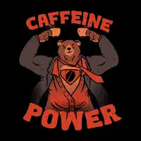 Bear Strong Caffeine Monday - design