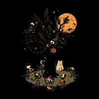 Black Cats Tree by Tobe Fonseca - design