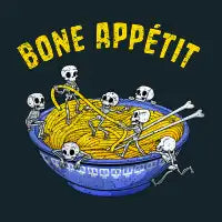 Bone Appétit Skeleton - design
