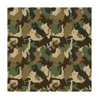 Camouflage Cat Army by Tobe Fonseca - design