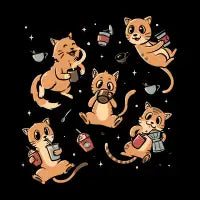 Cats and Coffee - design