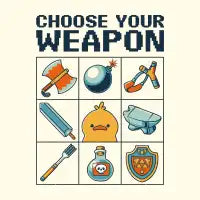 Choose Your Weapon Duck - design