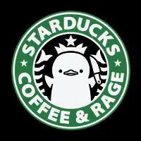 Coffee and Rage Funny Duck - design