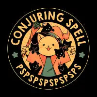 Conjuring Spell Pspsps by Tobe Fonseca - design