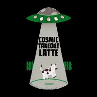 Cosmic Takeout Latte - design