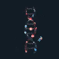 DNA Astronaut Galaxy We Are Stardust by Tobe Fonseca - design