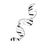 DNA Piano - design