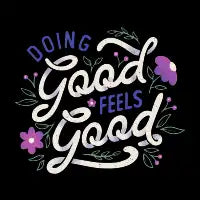 Doing Good Feels Good by Tobe Fonseca - design