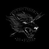 Everything Is Fine Black - design