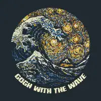 Gogh With The Wave - design