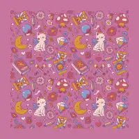 Kawaii Fairycat Pattern by Tobe Fonseca - design