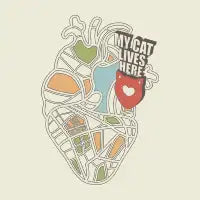My Cat Lives Here by Tobe Fonseca - design